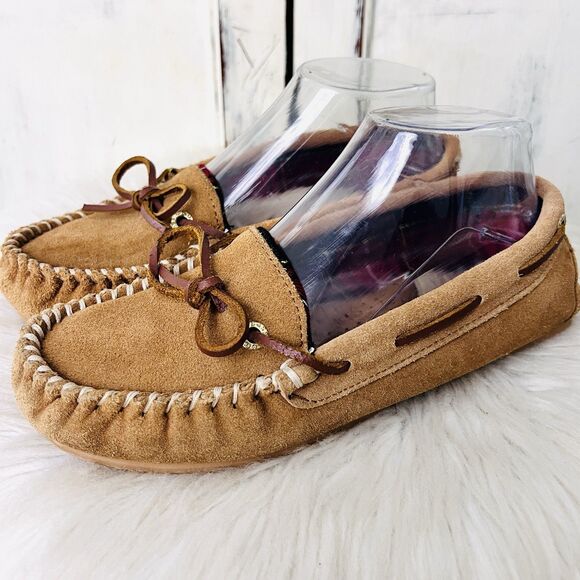 G.H. Bass Brown Leather Slip on Comfort Moccasins - Womens Size 7M - Picture 1 of 8